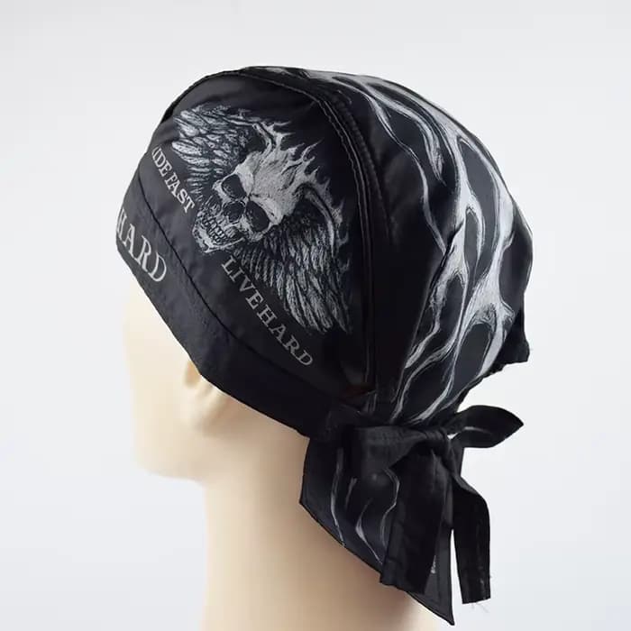 Cagoule de casque de moto rétro d'été