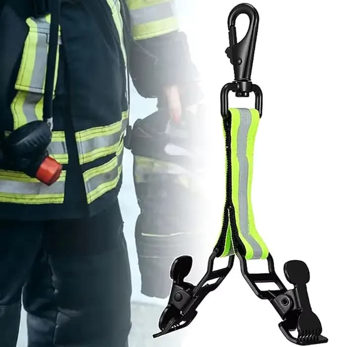 Clips à gants, sangle de gant de pompier