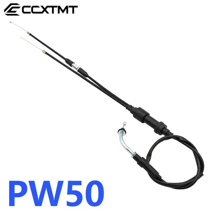 Ensemble de câbles d'accélérateur pour moto Yamaha PW50 PY BW80 1986 – 1990 PW80 1985-2007 PY50 1981-2015
