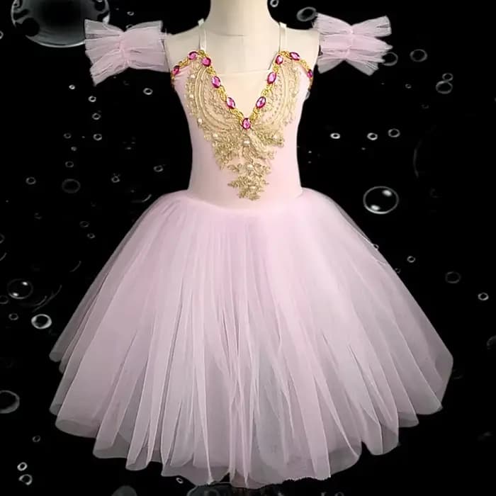 Robe de soirée d'été Ballet fille vêtements princesse danse bébé Costume tenue Tutu robes filles Robe Fille