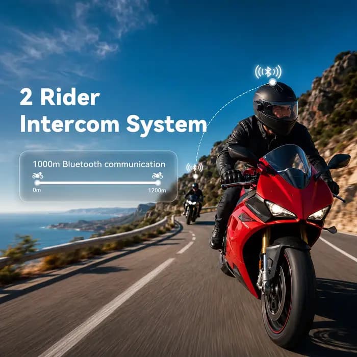 Casque de moto avec interphone NYTalk X2