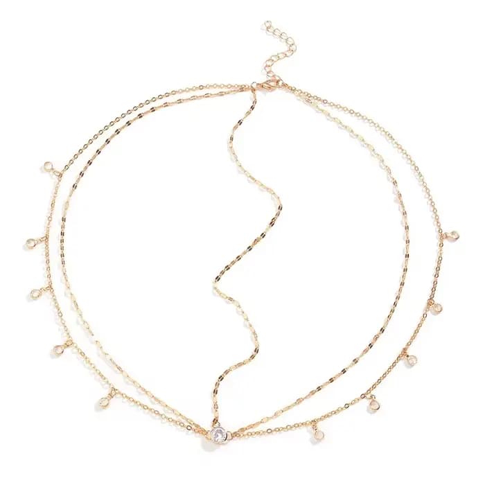 Accessoires de cheveux en cristal multicouches pour femmes, nouvelle personnalité, tendance, luxe brillant, bijoux de cheveux de mariée, accessoires de fête, cadeau