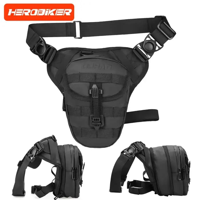 DUHAN multi-fonction moto goutte jambe sac hanche Bum