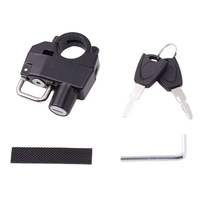 Crochet de verrouillage universel pour casque de moto