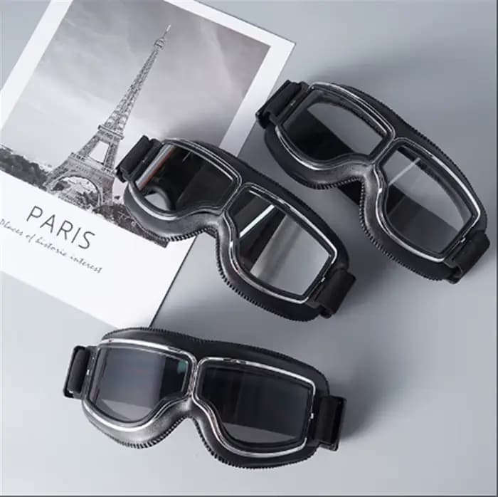 Lunettes de moto, lunettes de casque de moto coupe-vent