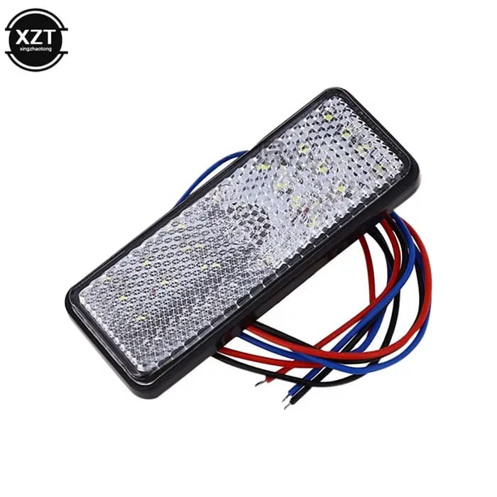 Réflecteur réfléchissant rectangulaire pour moto