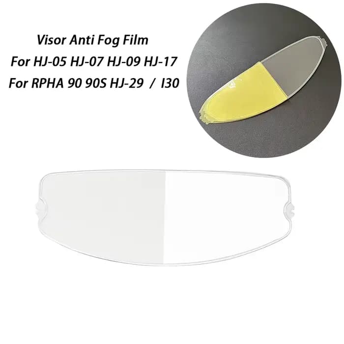 Film Anti-buée pour visière de casque