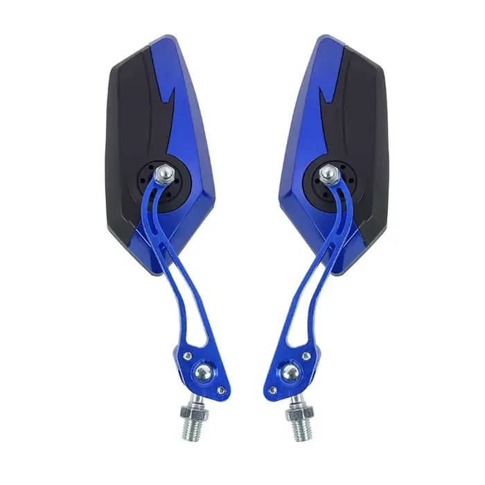 Accessoires de moto, rétroviseurs latéraux bicolores universels M8 M10