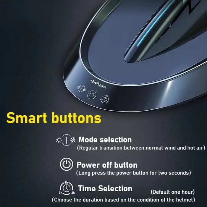 Séchoir intelligent pour casque de moto avec fonctions de stérilisation