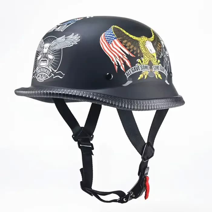 Casque de moto demi-visage approuvé par le DOT