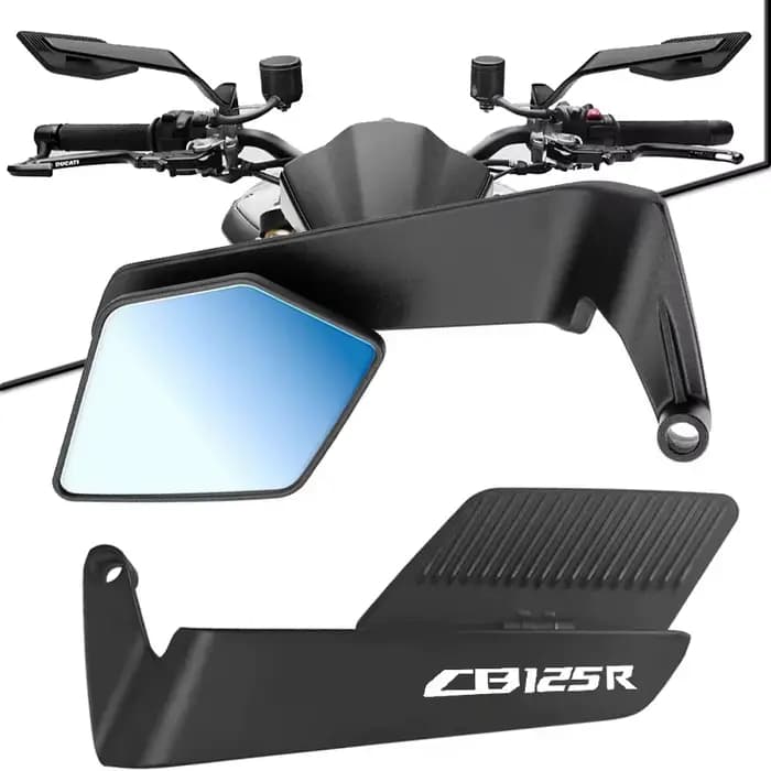 Rétroviseurs Ajustables et Rotatifs pour Moto Honda CB125R CB 125R CB 125 R 2011-2020 – Accessoires