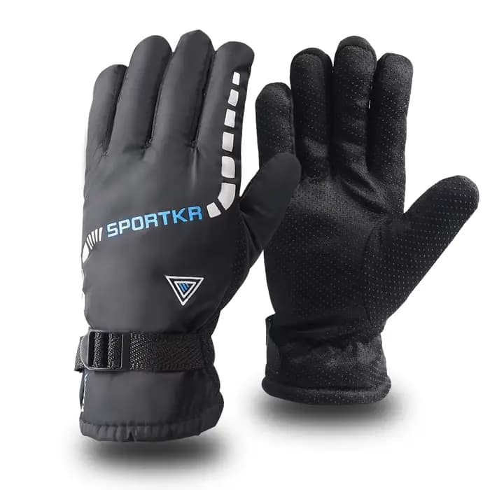 Gants de cyclisme d'hiver imperméables et antidérapants