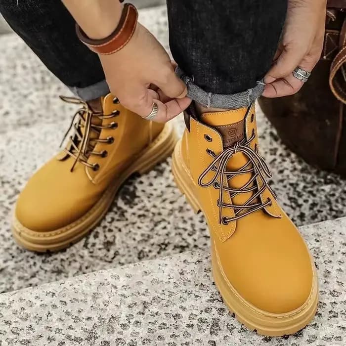 Bottes de moto montantes pour homme
