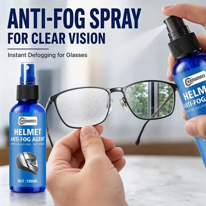 Spray anti-buée pour casque de moto 100 ml