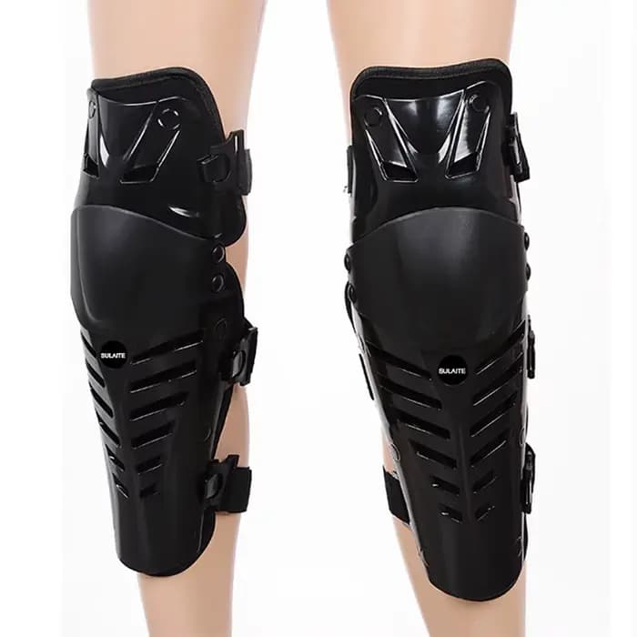 Genouillères de protection pour moto, équipement de protection pour Motocross, équitation, course, Sport de plein air, coussinets de sécurité souples
