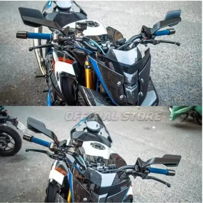 Rétroviseurs Ajustables et Rotatifs pour Moto Honda CB125R CB 125R CB 125 R 2011-2020 – Accessoires