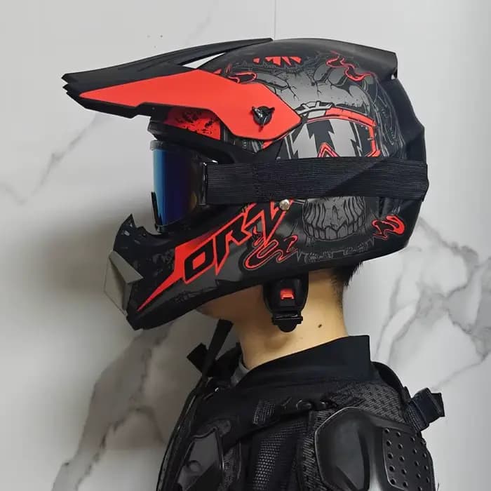 905-casque tout-terrain de vélo de montagne, casque de vélo électrique quatre saisons, casque de rallye pour hommes, réduction de vitesse en montagne