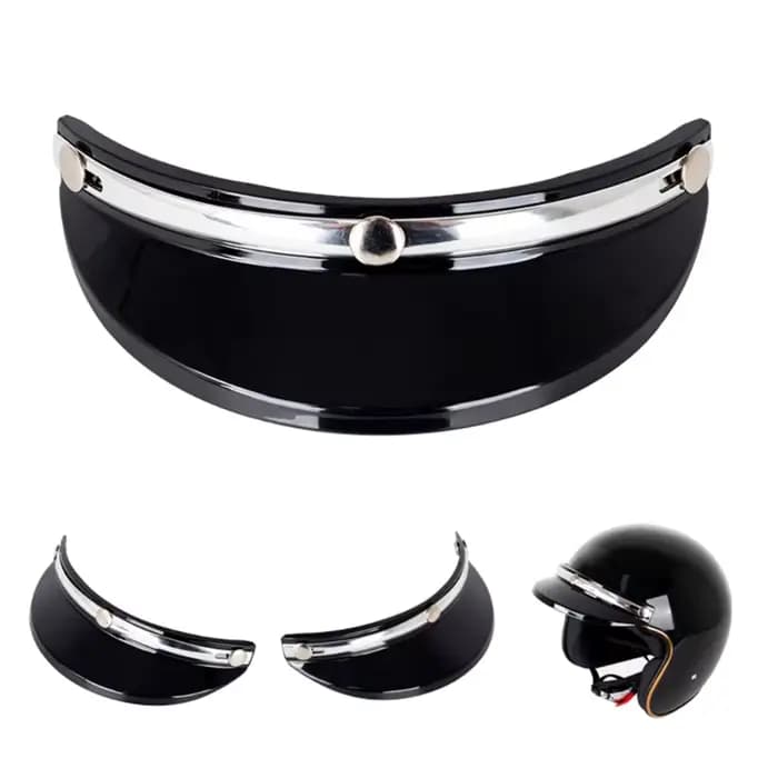 Hurbike-Pare-vent rabattable pour casque