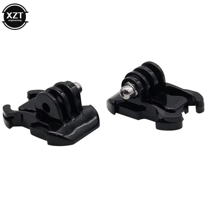 2 pièces Clip de boucle support de base pour Gopro Go Pro Hero HD 1 2 3 3 + 4 5 6 7 accessoires étui casque