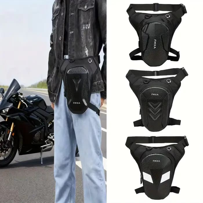 Sac de jambe de moto, adapté à la conduite