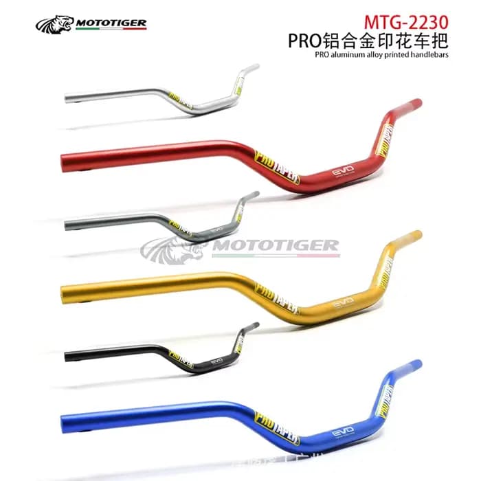 Guidon de moto en alliage d'aluminium