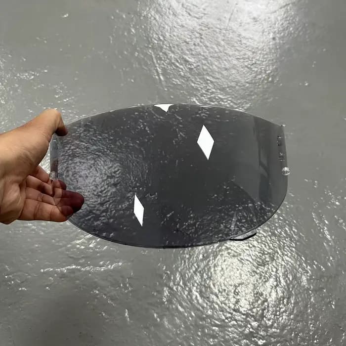 Visière photochromique pour casque de moto
