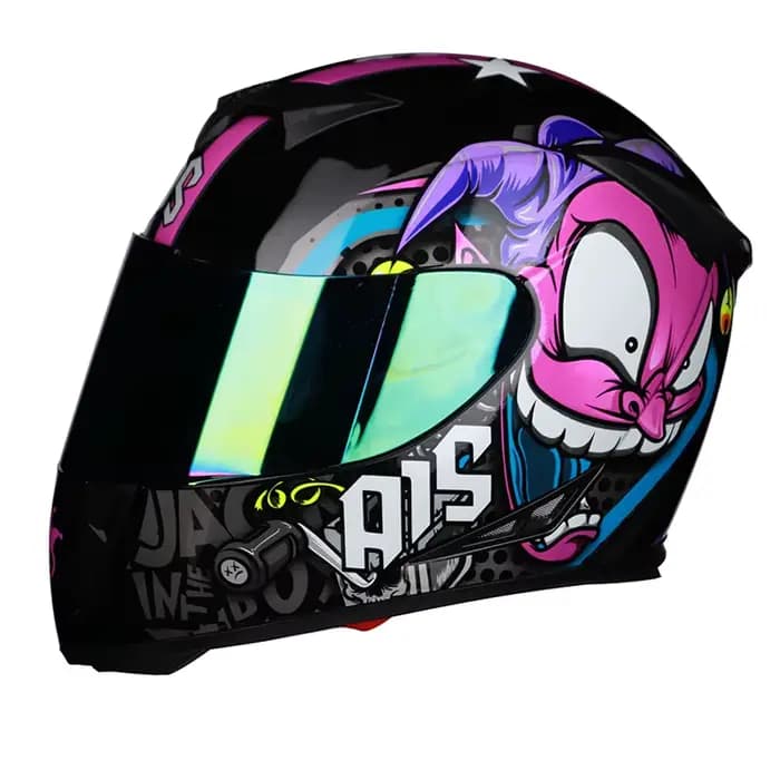Casque de Moto Modulaire Cool avec Pare-Soleil Nik