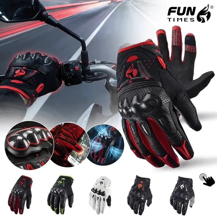 Gants de bombardier à écran tactile pour homme