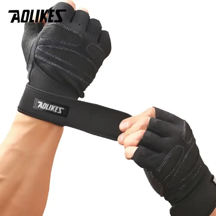 Gants de bug astique à Demi-Doigt