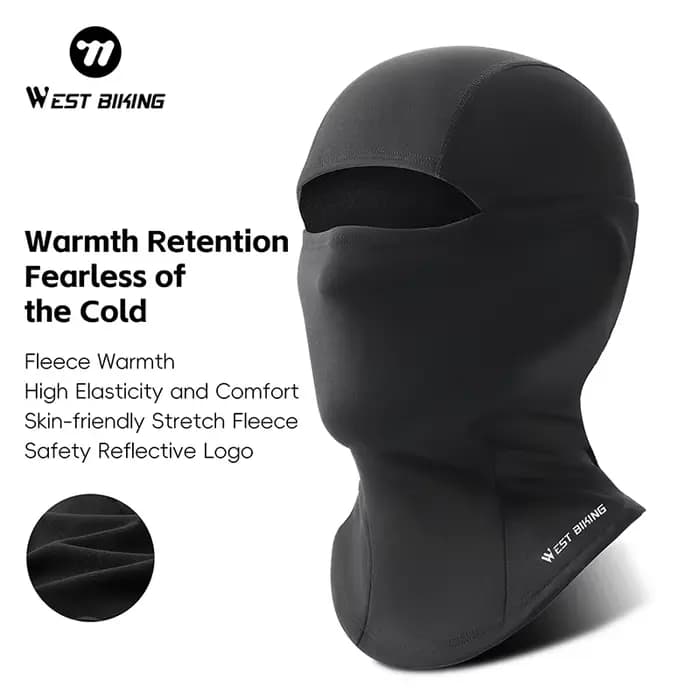 Cagoule thermique d'hiver WEST BIKING