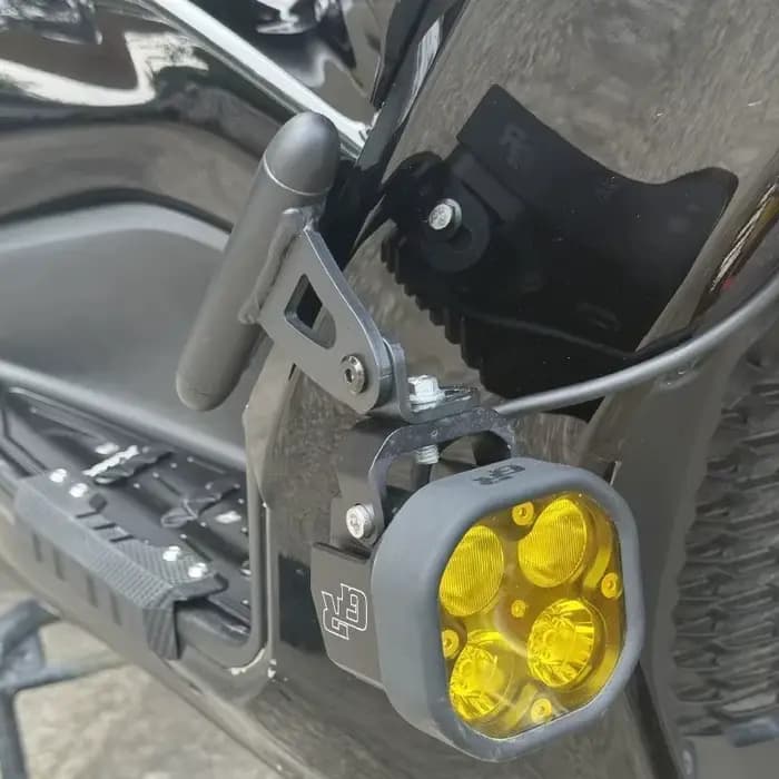 Top!-moto pour XMAX 300(2017-2025) support de projecteur de Mini barre de protection améliorée