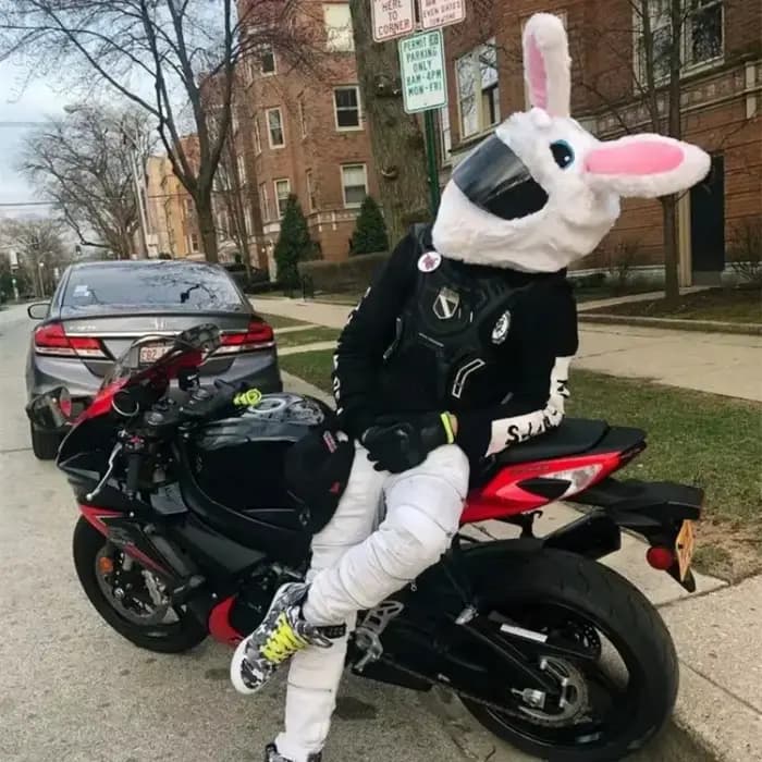 Housse de casque complète de moto