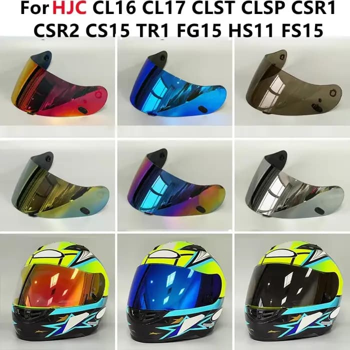 Visière de Casque pour HJC CL16 CL17 CLST CLSP CSR1 CSInter CS15 TR1 FG15 HS11 FS15
