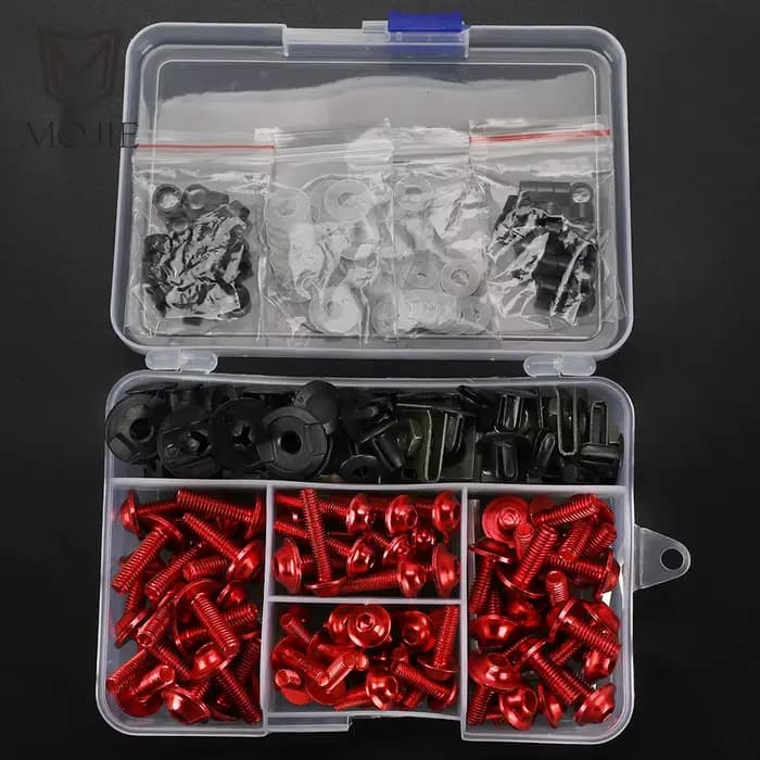 Kit complet de boulons de carénage de moto