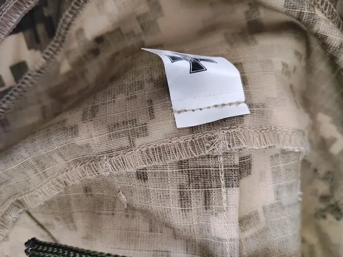 Housse de casque tactique en tissu de camouflage ukrainien mm14
