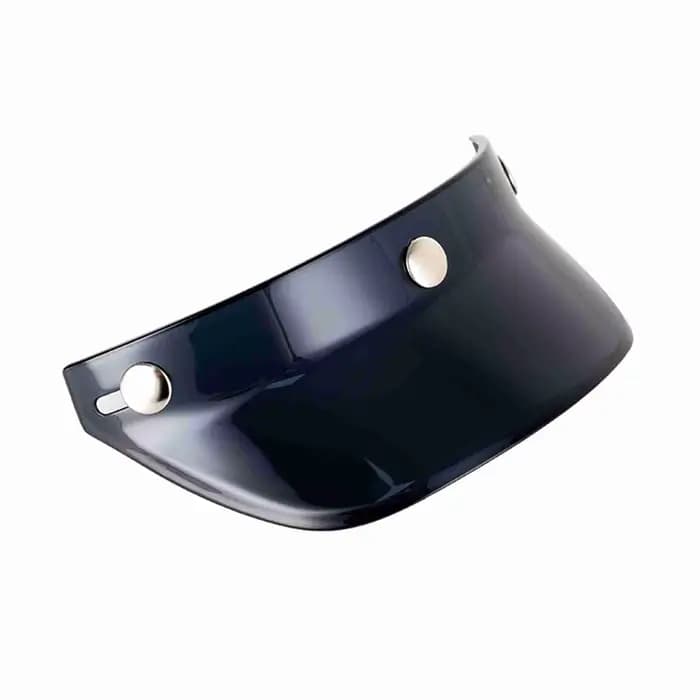 Visière de casque de moto réglable avec un design à trois boutons