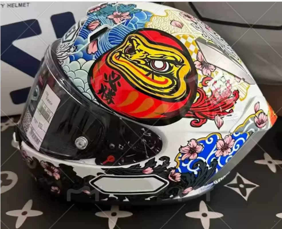 Casque de moto intégral X-15 x-fifteen Motegi 5 TC-1, casque de motocross, de course et de moto, Cas