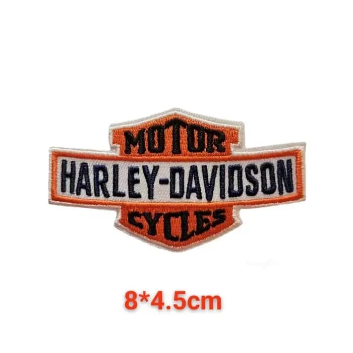 Patch décoratif en cuir pour gilet de moto