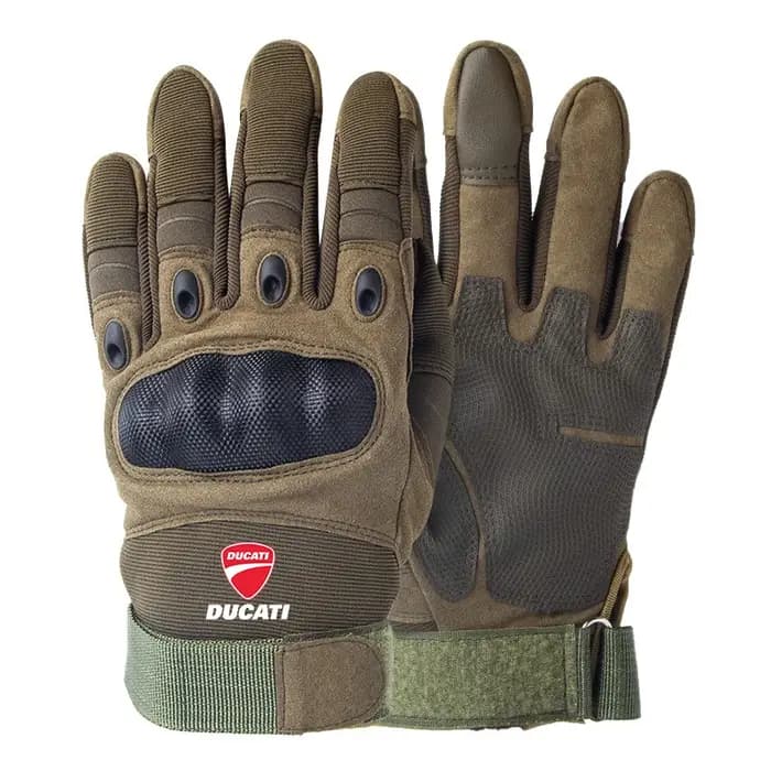 Gants de protection respirants pour moto de course