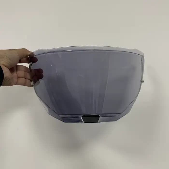 Visière photochromique pour casque de moto