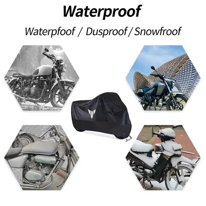 Housse de protection Uv pour moto, anti-poussière, pour YAMAHA MT01 MT09 MT07 MT10 MT03 MT 09 07 03