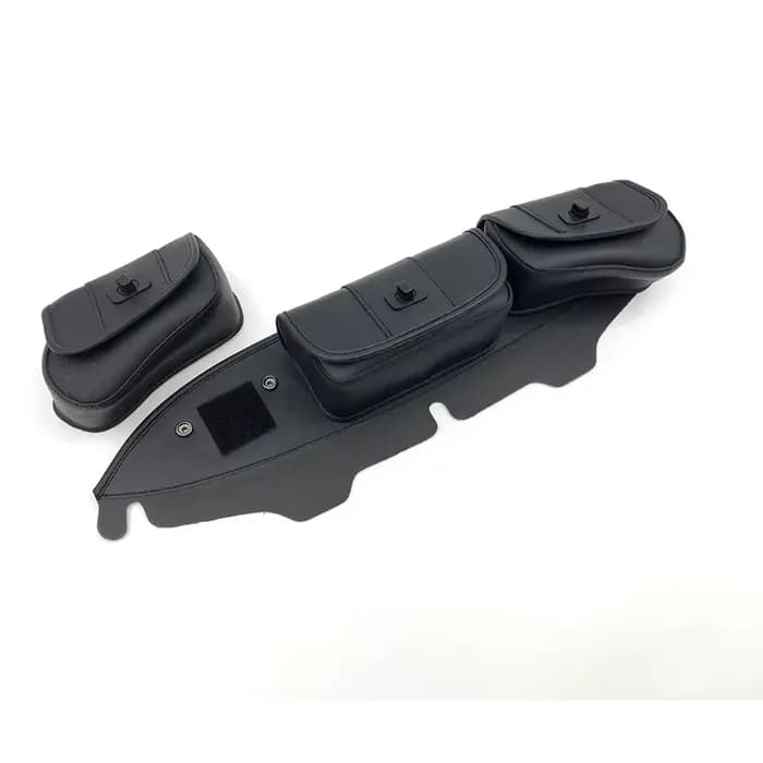 Sac de carénage Batwing pour pare-brise de moto à 3 poches, pour Harley Electra Street Glide Touring