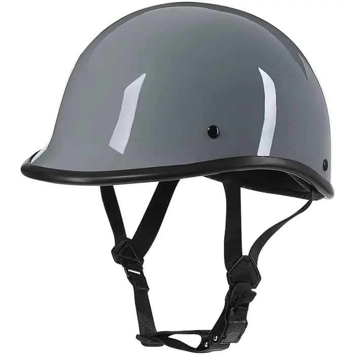 Casque de moto classique rétro à visage ouvert