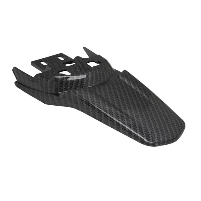 Garde-boue arrière en fibre de carbone pour moto