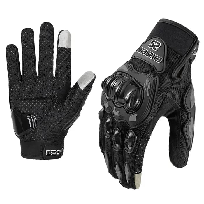 Gants d'escalade de moto en maille d'été