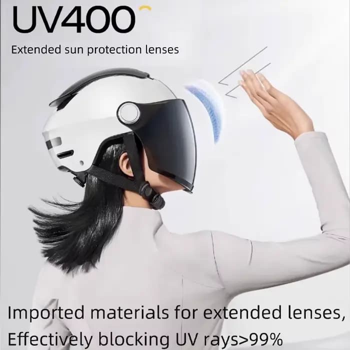 BIBEE 2.0 casque de moto électrique été respirant Jet