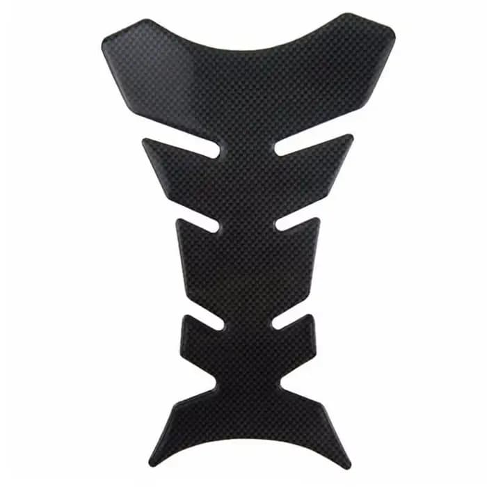 Autocollant universel de protection de tampon de réservoir de moto en carbone, 1 pièce, autocollant