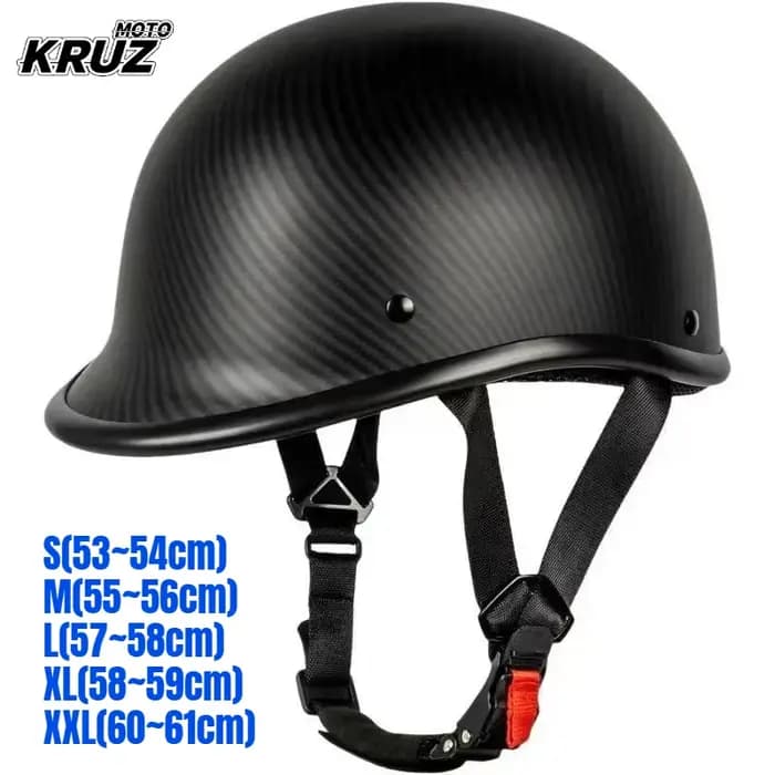 Casque de moto classique rétro, sûr et confortable, à visière ouverte, adapté aux scooters et motos tout-terrain