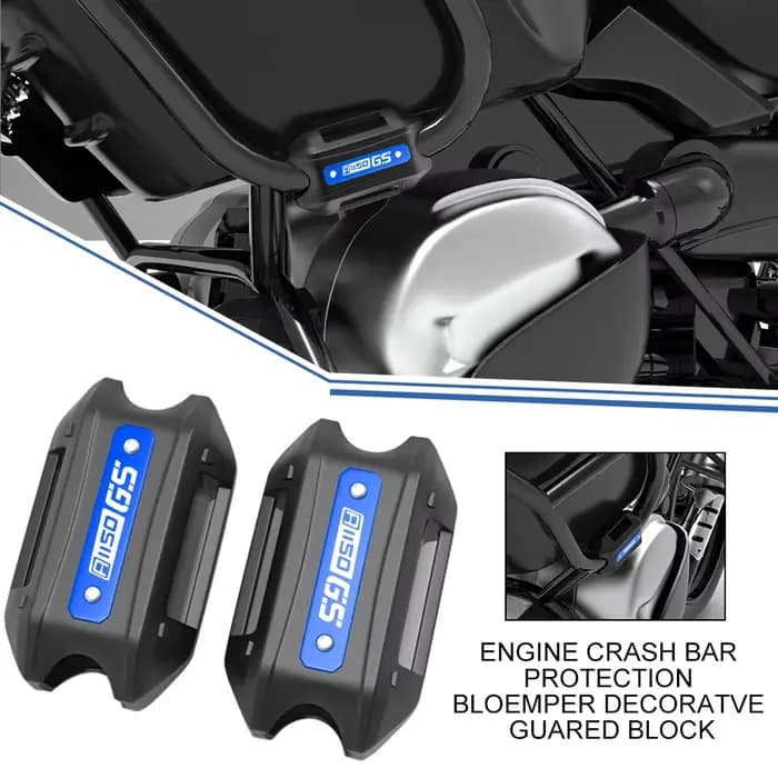 Pare-chocs de barre de protection de moteur de moto, protection de nuit décorative, BMW R1150GS, R11