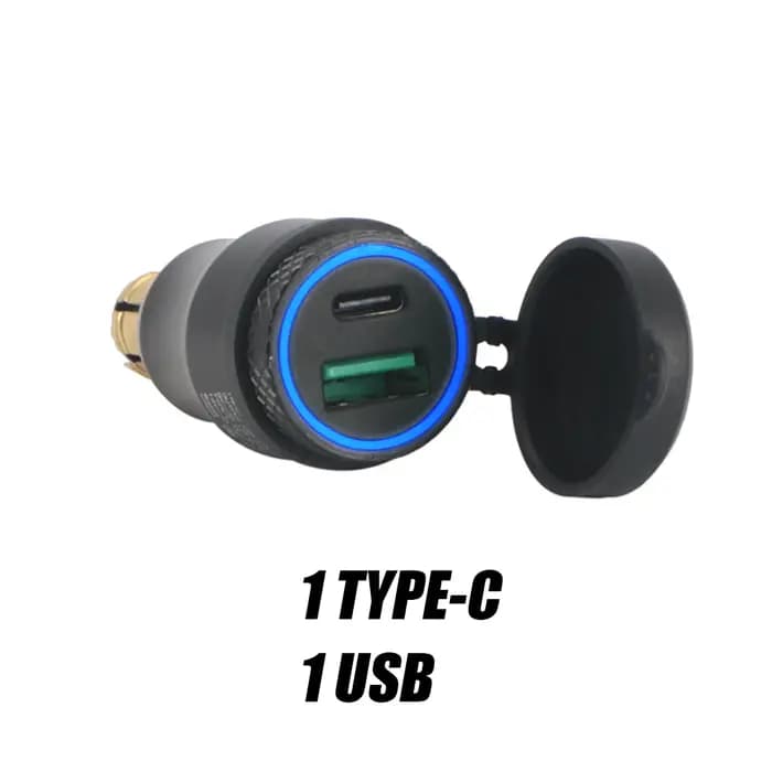 Pour BMW R1200GS R1250GS F800GS F750GS F850GS Tiger 800 900 pour Ducati QC 3.0 double chargeur USB prise adaptateur sect
